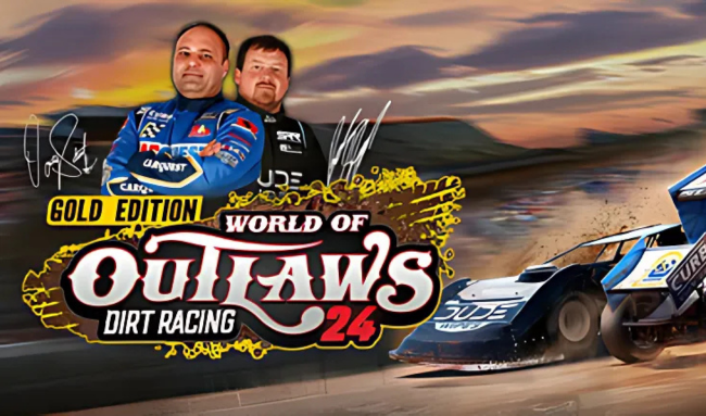 World of Outlaws Dirt Racing 24 Gold Edition Free Download